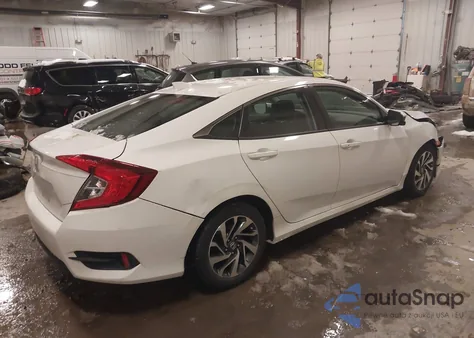 2018 Honda Civic Ex z USA, uszkodzony, nr VIN 2HGFC2F83JH553816